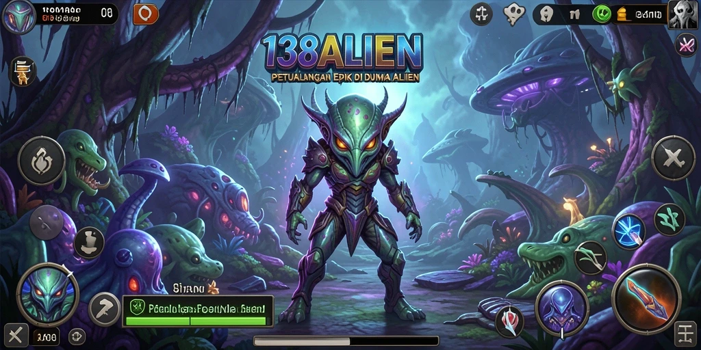 Gameplay mendebarkan di dunia alien yang penuh aksi.