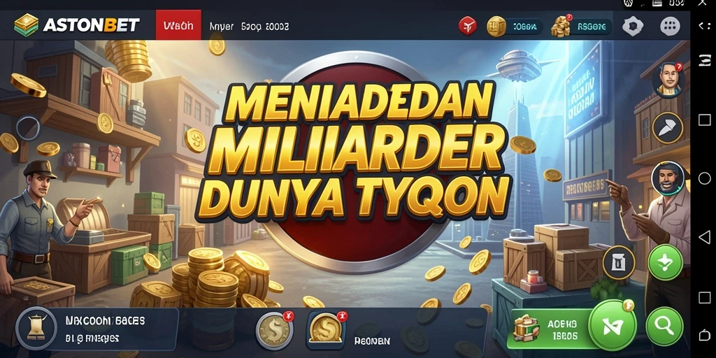 Gameplay menarik dalam membangun bisnis di ASTONBET.