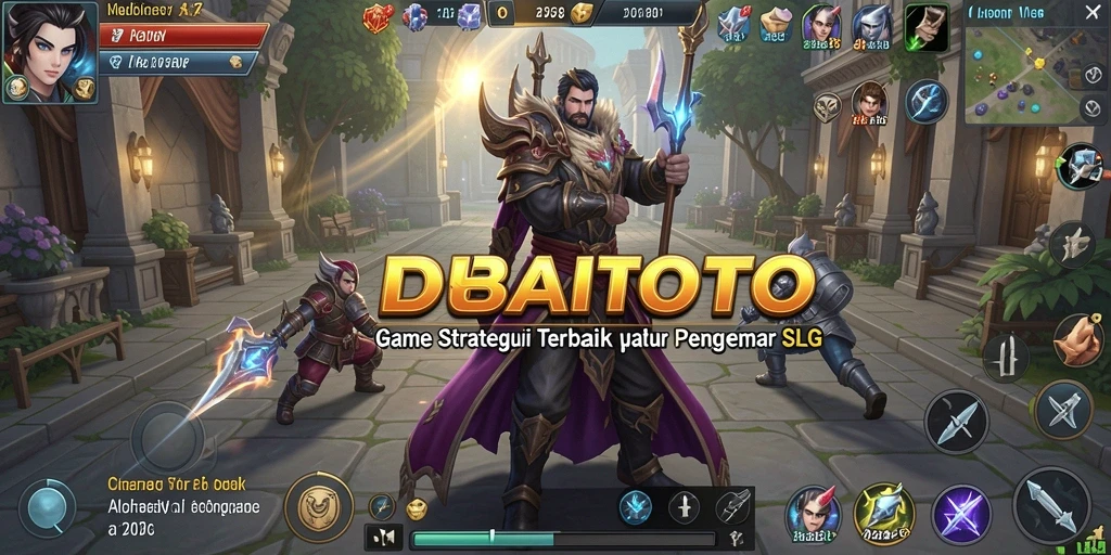 Tangkapan layar menampilkan aksi mendebarkan dalam permainan SLG DUBAITOTO.