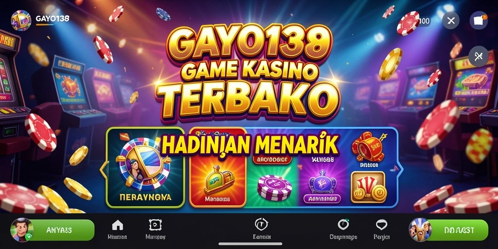 Tampilan gameplay seru di GAYO138 dengan fitur menarik.