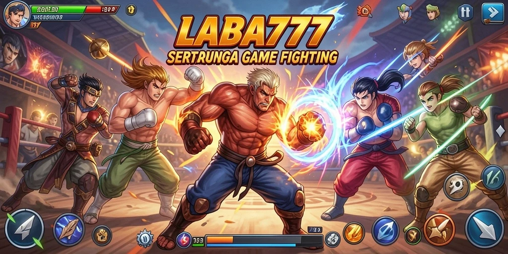 Tampilan seru dari pertarungan di LABA777 dengan aksi yang intens.