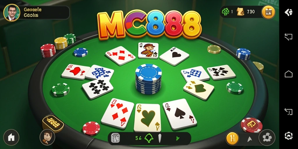 Tampilan gameplay Gaple yang seru di MC888