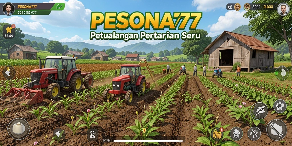 Gameplay seru PESONA77 dengan pengalaman bertani yang menyenangkan.