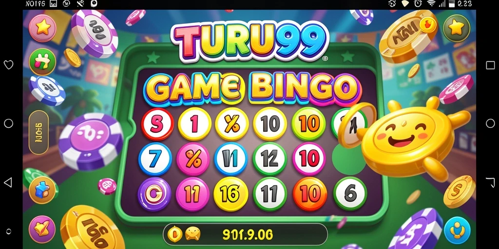 Tampilan gameplay Bingo yang menarik dari TURU99.