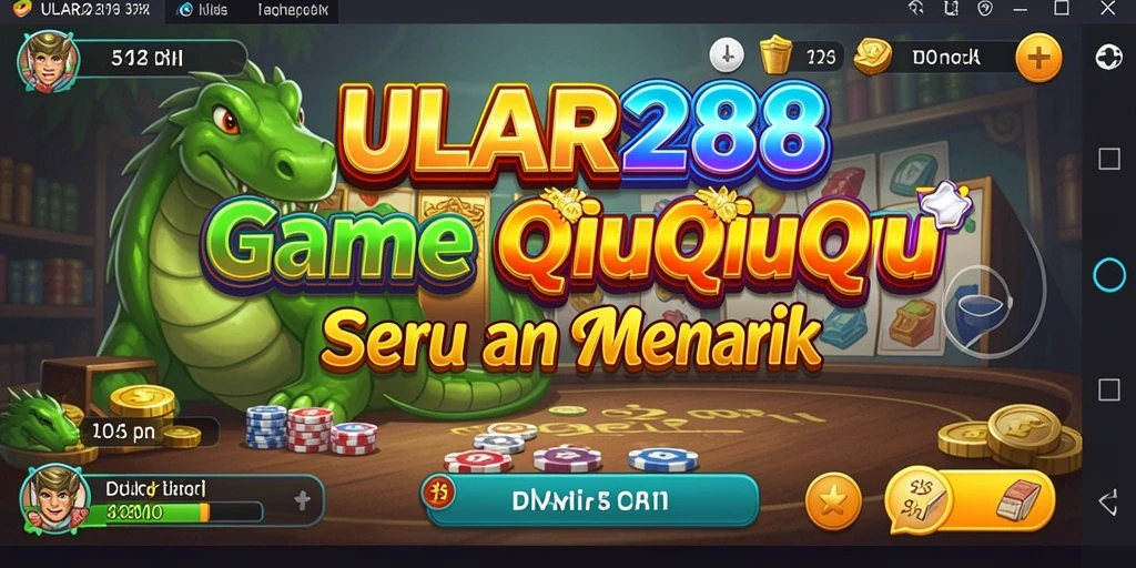 Gameplay seru ULAR288 menampilkan aksi QiuQiu yang mendebarkan.